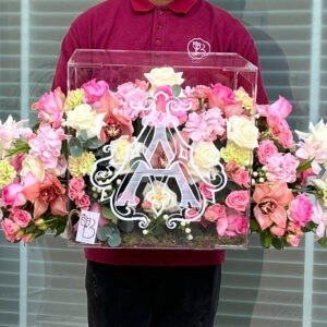 ACRYLIC BOX - Premium Roses